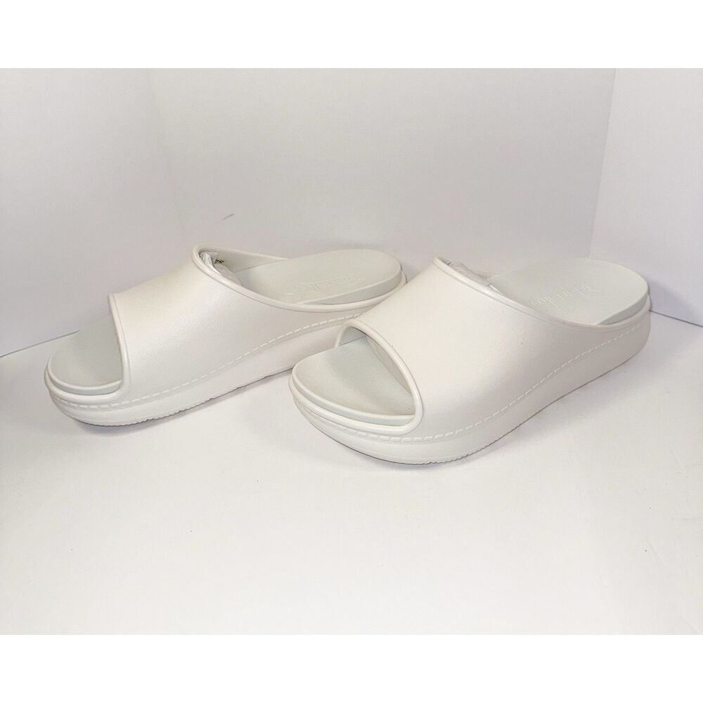NEW Dansko Devyn Slide Sandals Molded White Cushioned Recovery Womens 42/11.5-12 - Picture 4 of 16